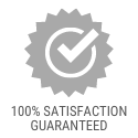 100% Satisfaction Guaranteed